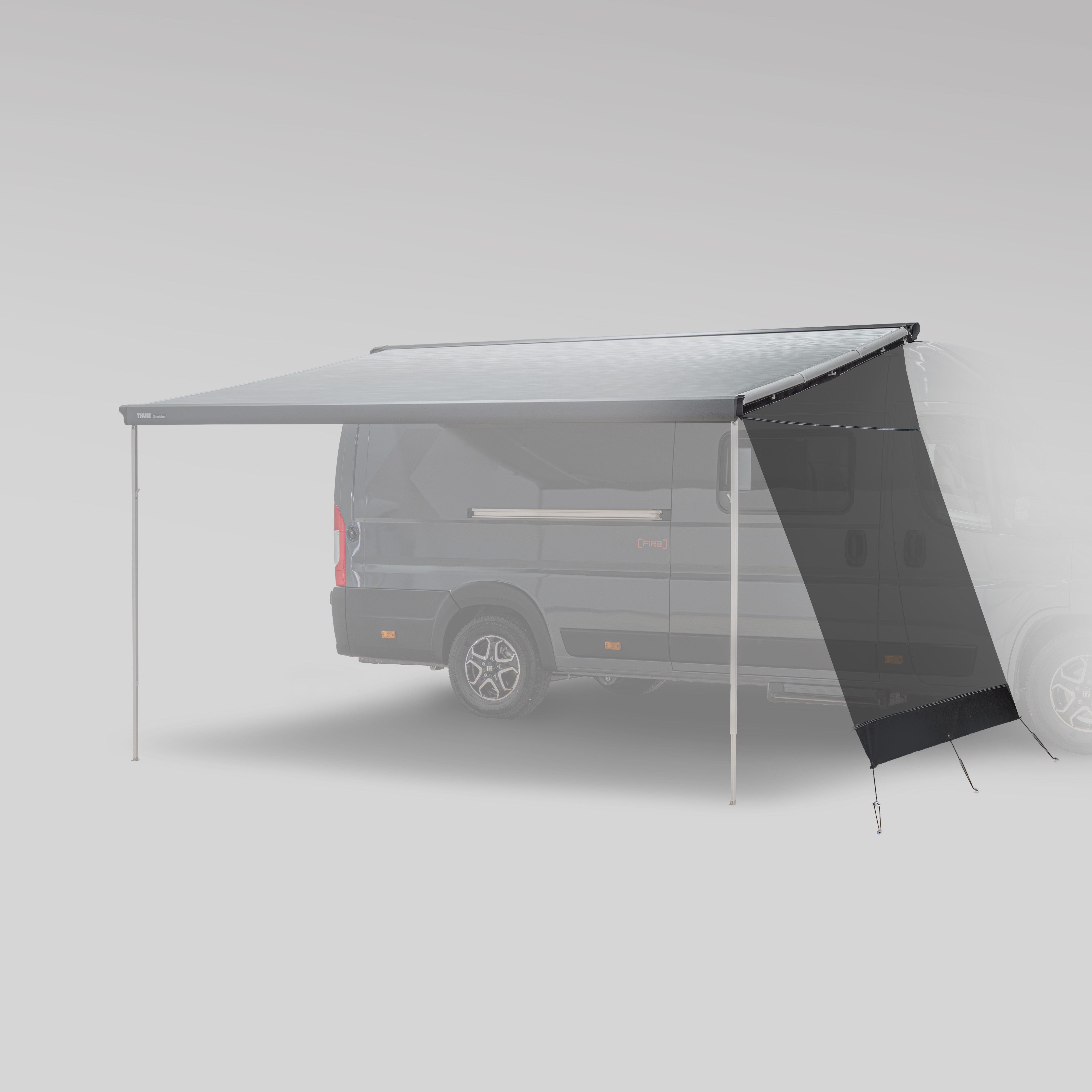 MARKISENVORZELT BLOXX SCREEN SIDE RECHTS