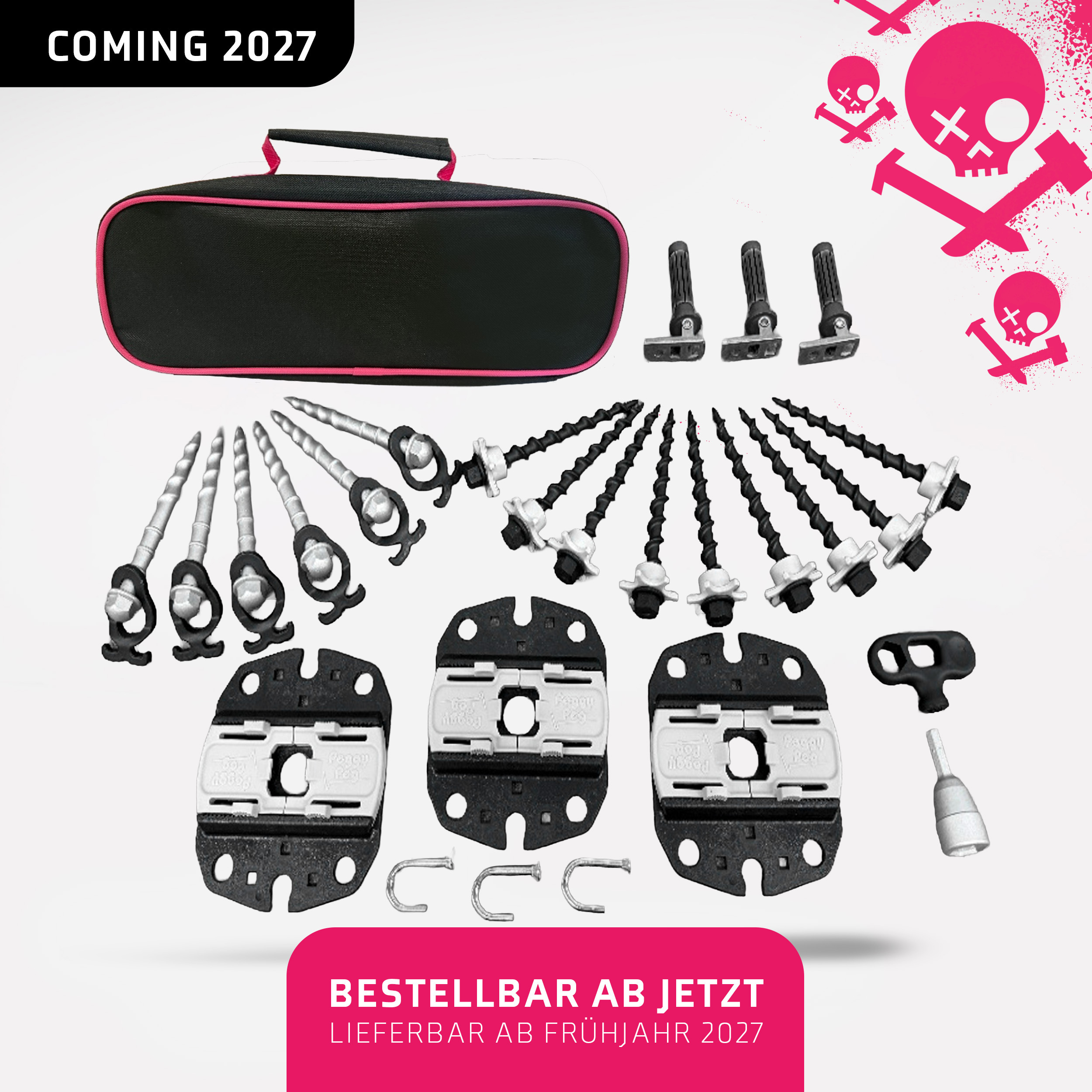 PEGGY STARTER SET REBEL BLACK