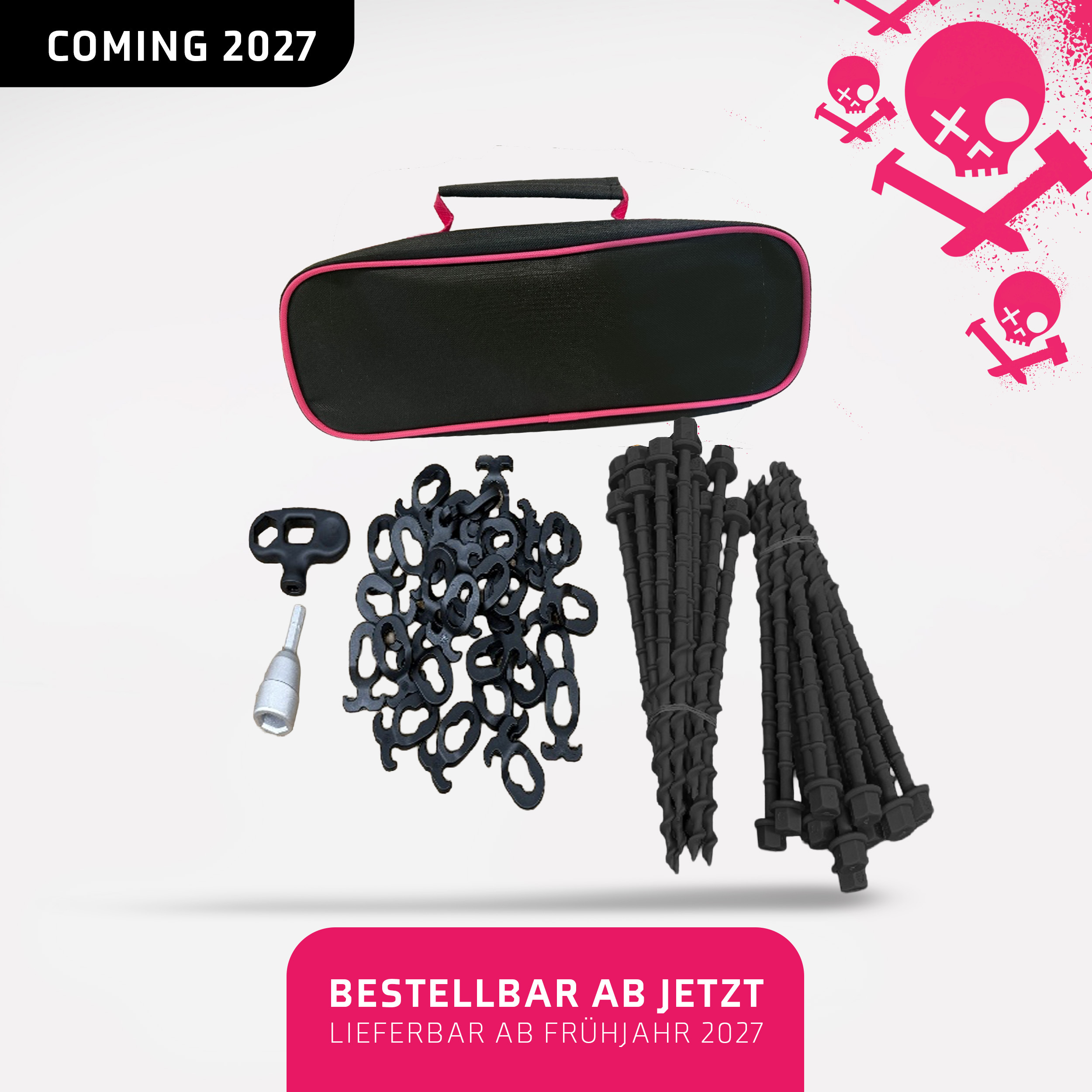 PEGGY STARTER SET ZELT REBEL BLACK